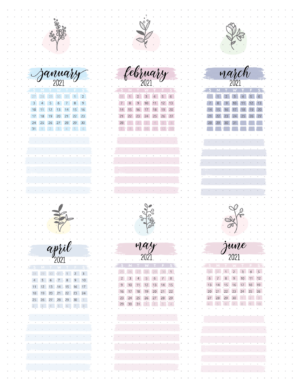 Free Monthly Bullet Journal Layout Printable - Free Printable Planner