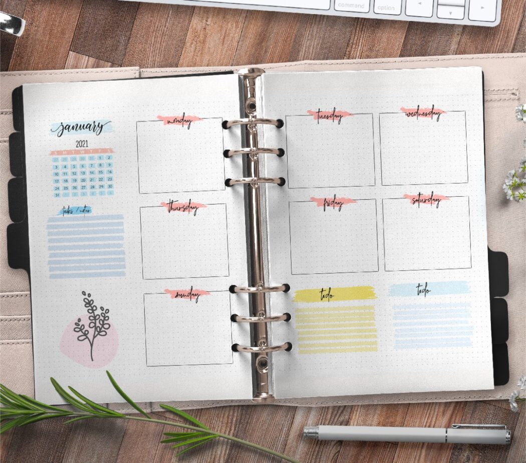the best free printable planner and bullet journal pages free printables
