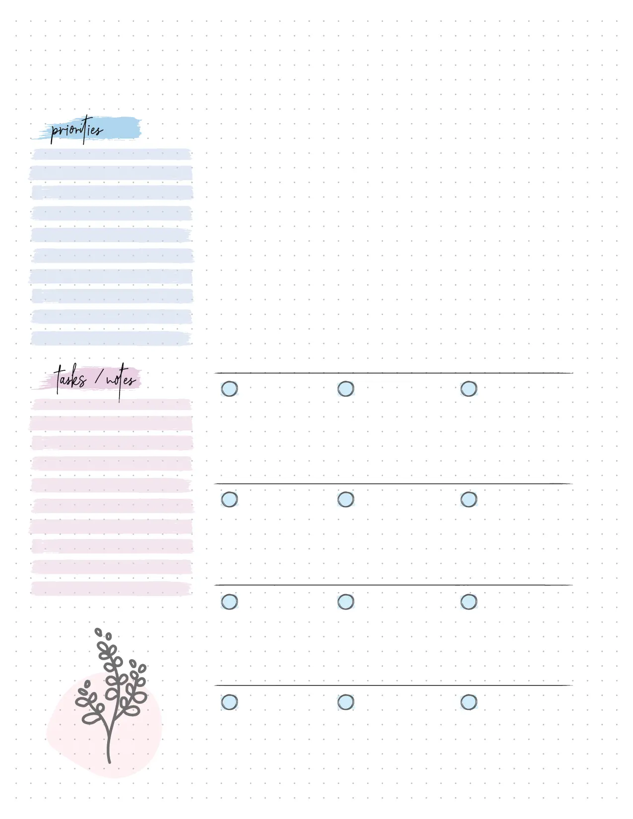 Monthly Planner On Two Pages-01