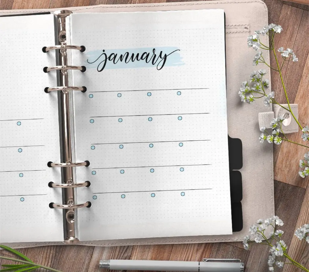 Monthly Planner On Two Pages Free Printable 2