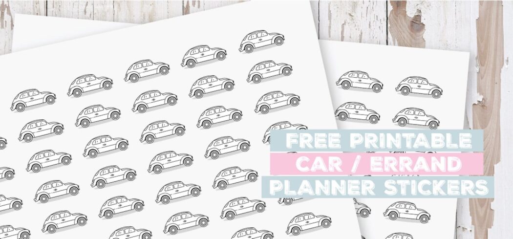 Free Printable Date Planner Stickers - World of Printables