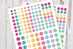 Free Printable Mood Tracker Planner Stickers - World of Printables