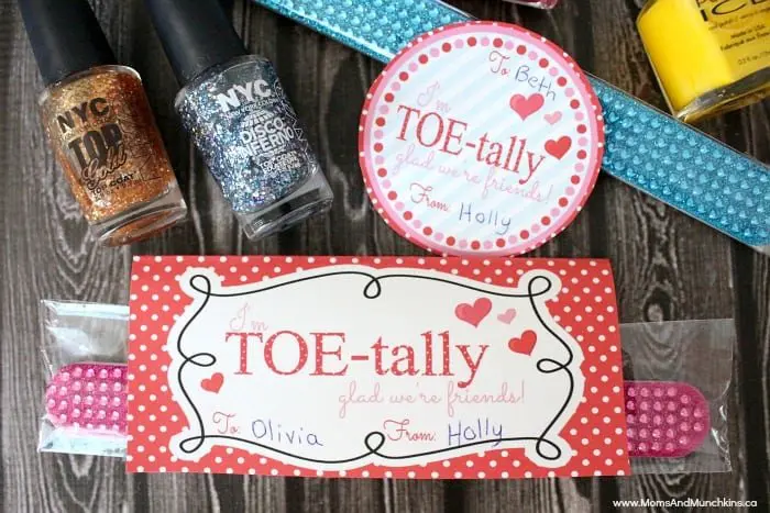 Manicure and Pedicure Valentine's Day Printable