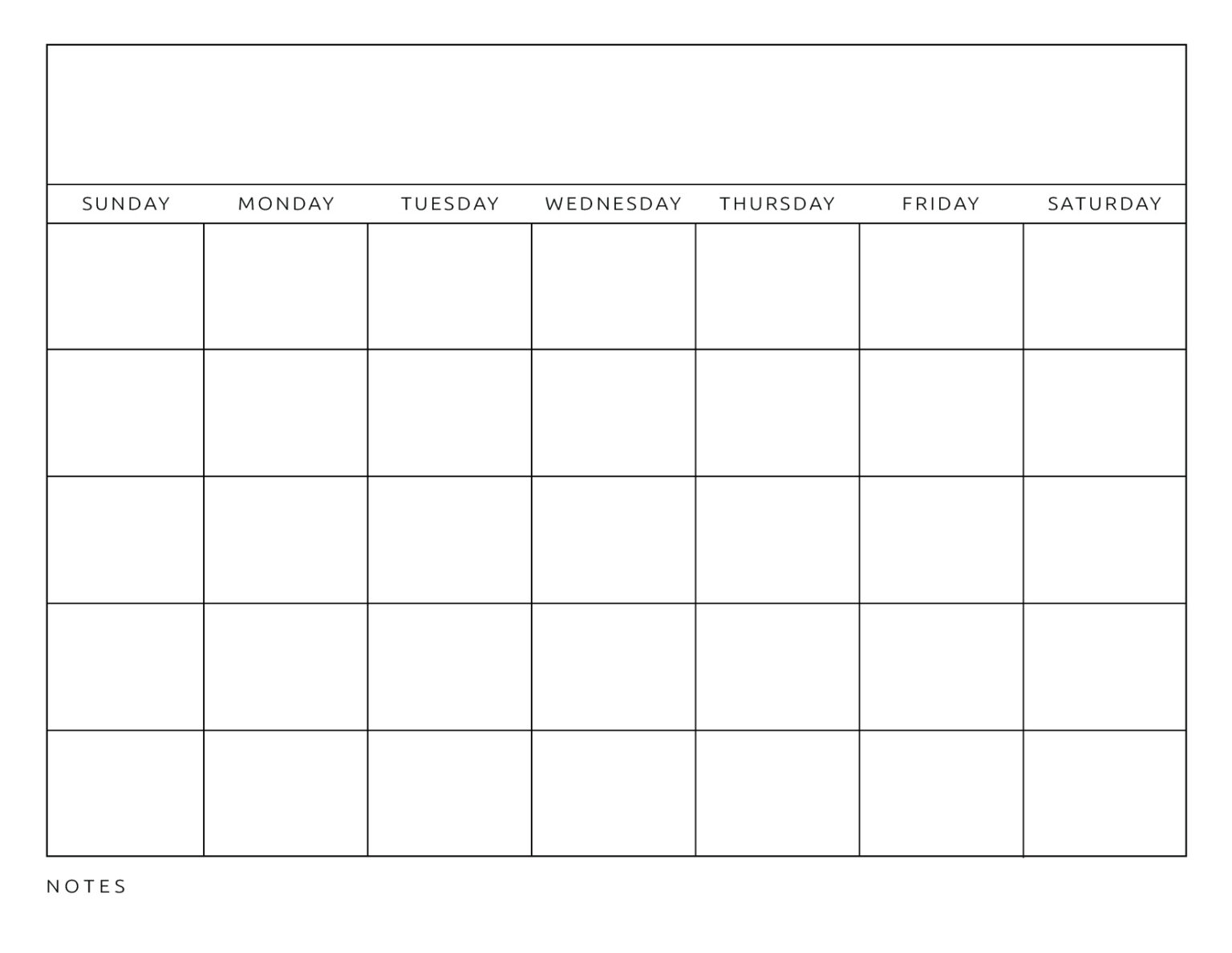 printable blank calendar templates world of printables