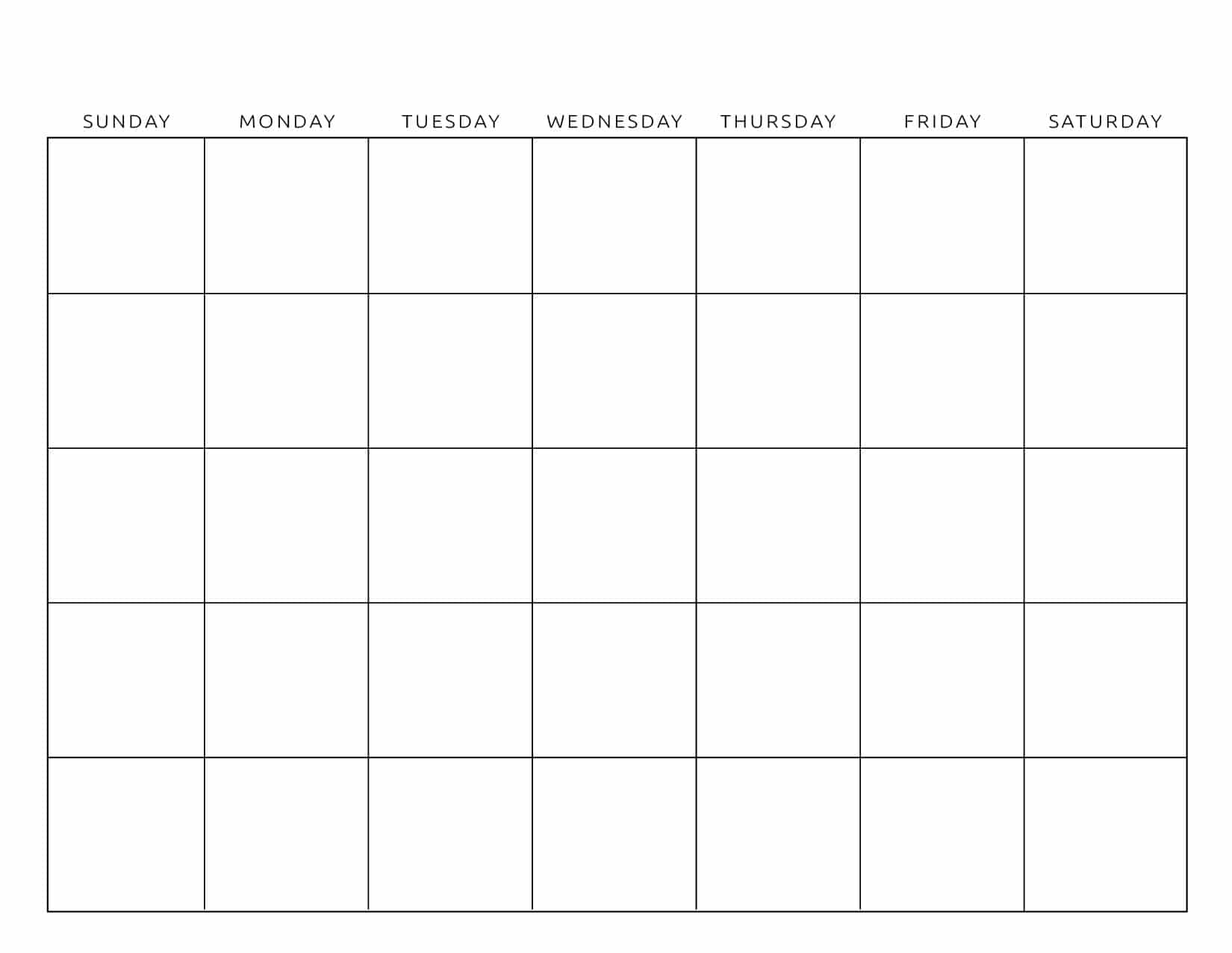 Blank Calendar Printables 2024 CALENDAR PRINTABLE