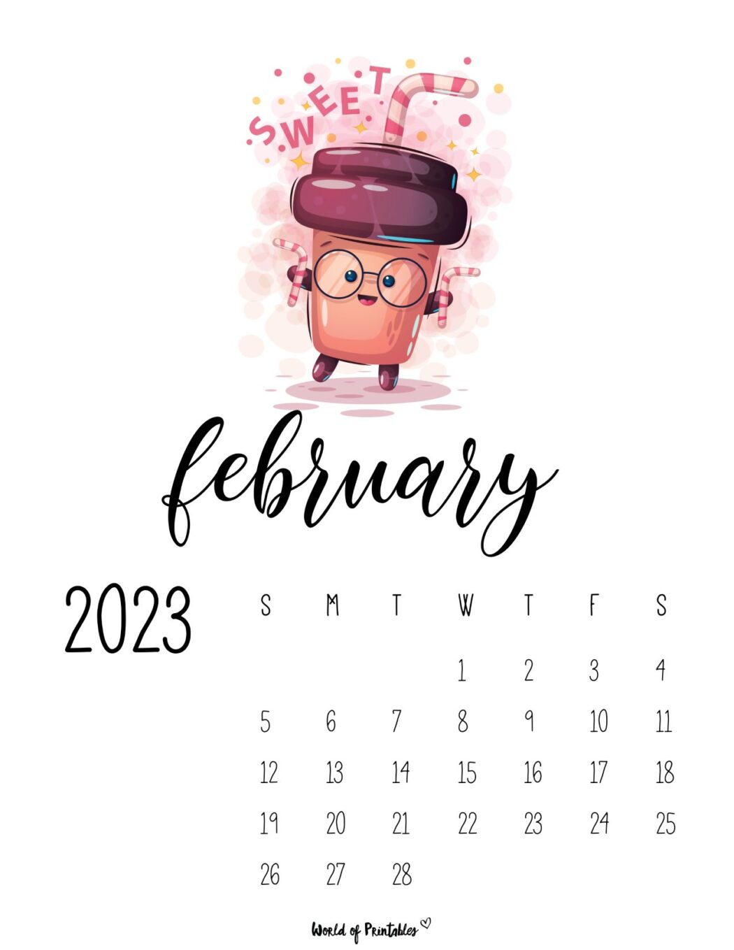 Free Printable January 2023 Calendars World of Printables
