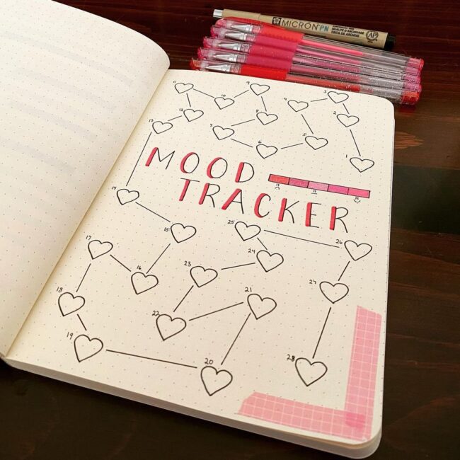 15-bullet-journal-mood-tracker-ideas-to-make-you-smile