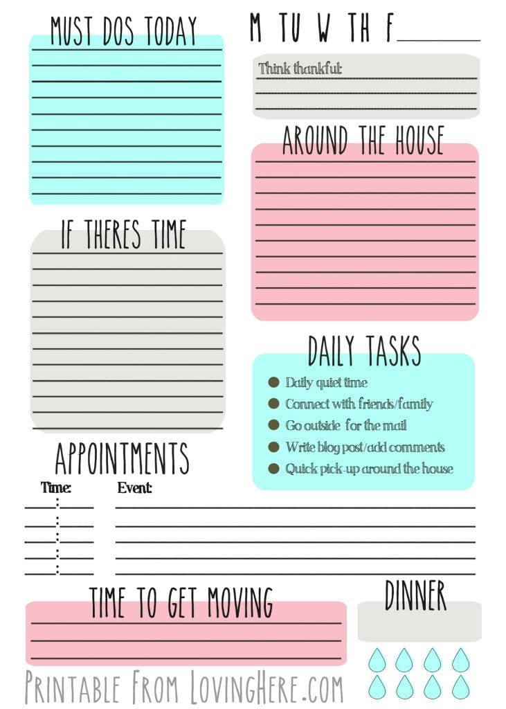 Get Organized With These 17 Stunning To Do List Printable Templates
