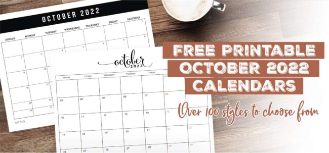 free printable calendars for 2021 2022 world of printables