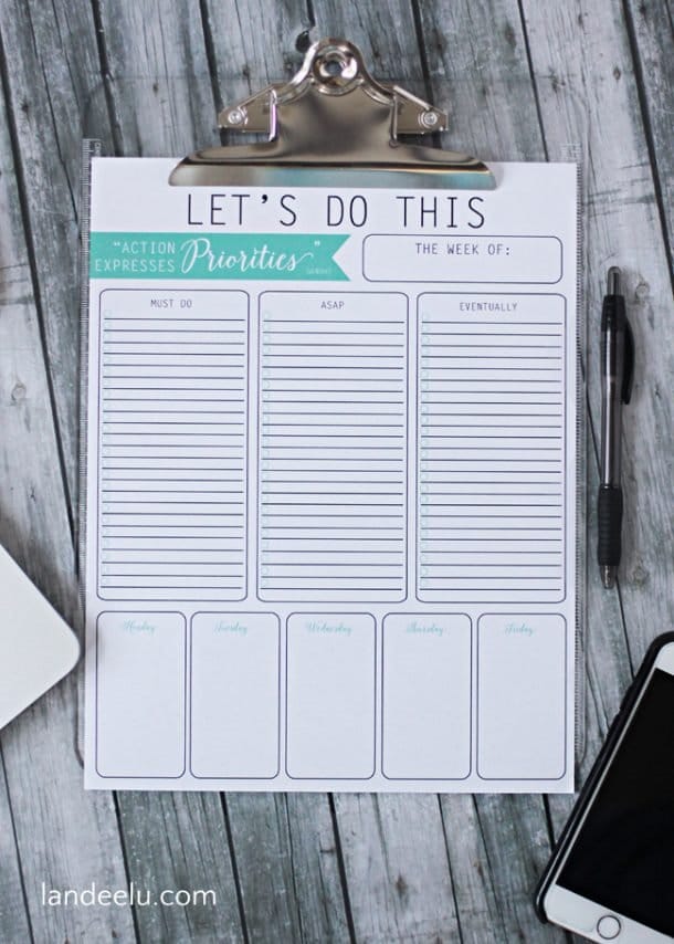 get organized with these 17 stunning to do list printable templates