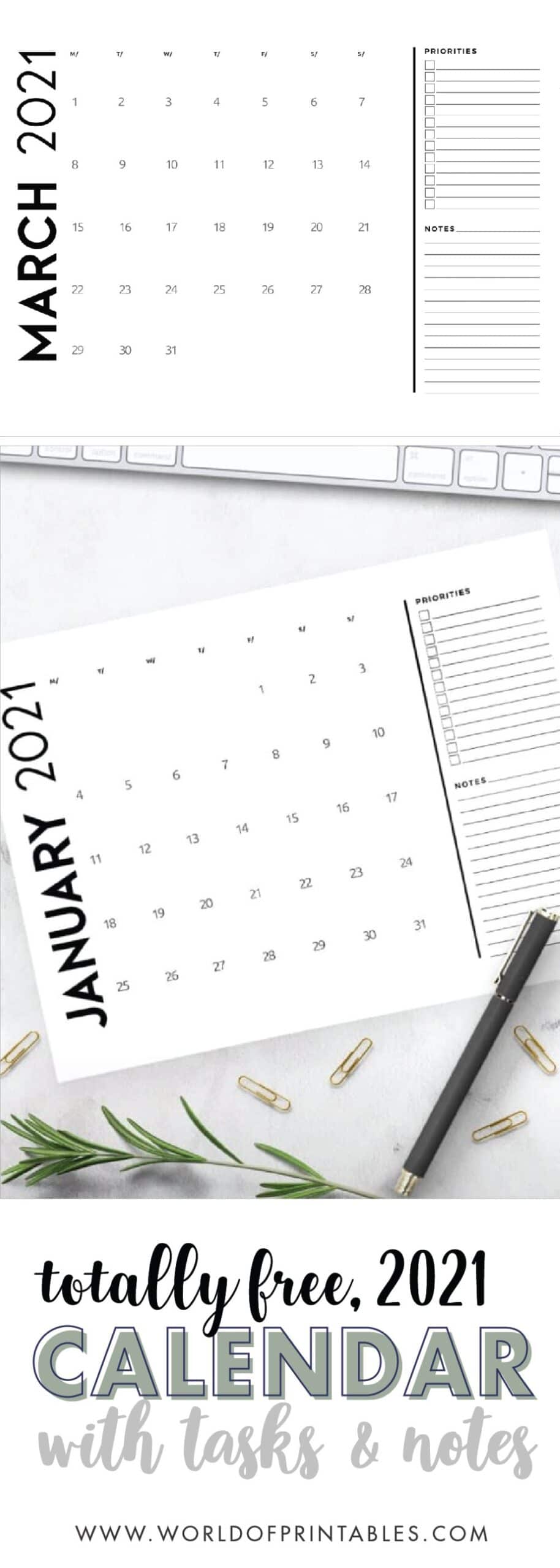 notability calendar template free 2021