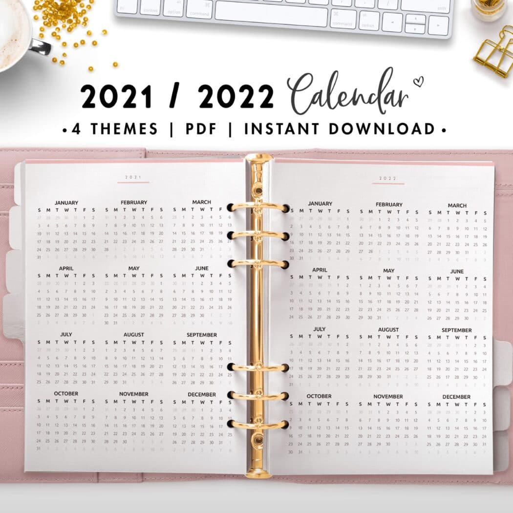 2021 2022 calendar - soft