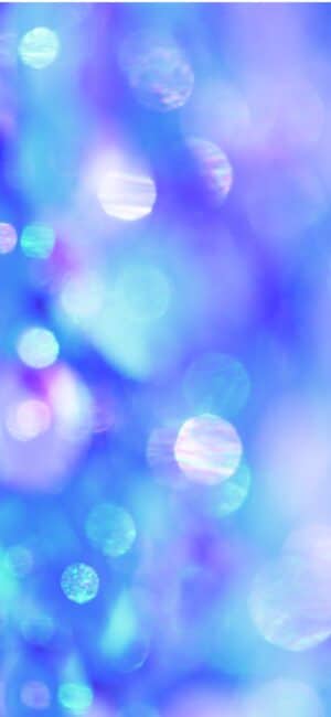Blue Sparkle iPhone Wallpaper