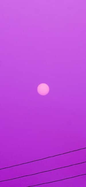 Purple Full Moon iPhone Wallpaper