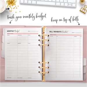 track your monthly budget keep on top of bills