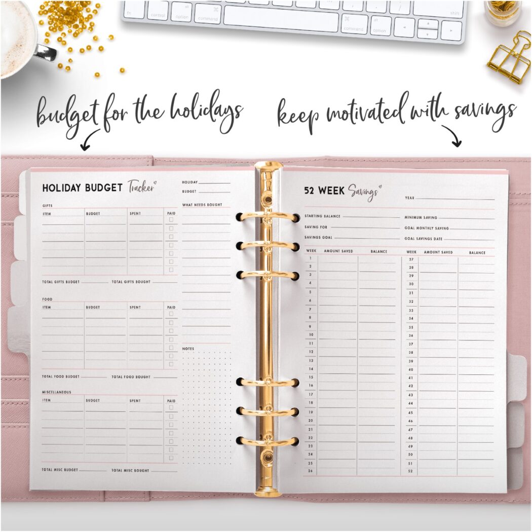 budget for the holidays keep motivated with savings