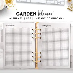 garden planner - cursive