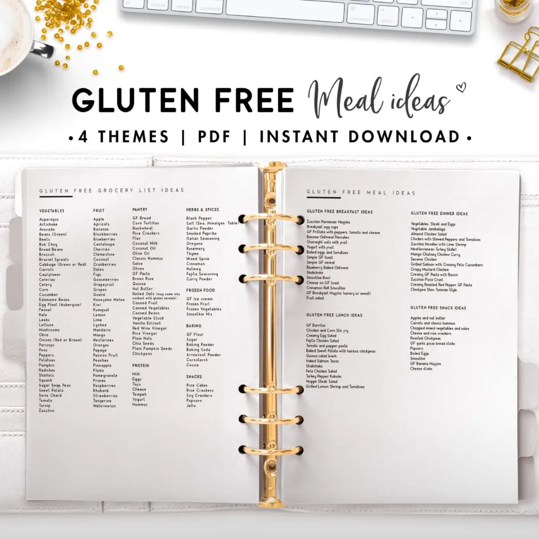 gluten free meal ideas - classic