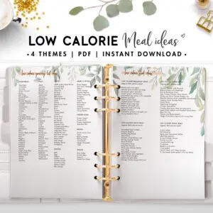 low calorie meal ideas - botanical