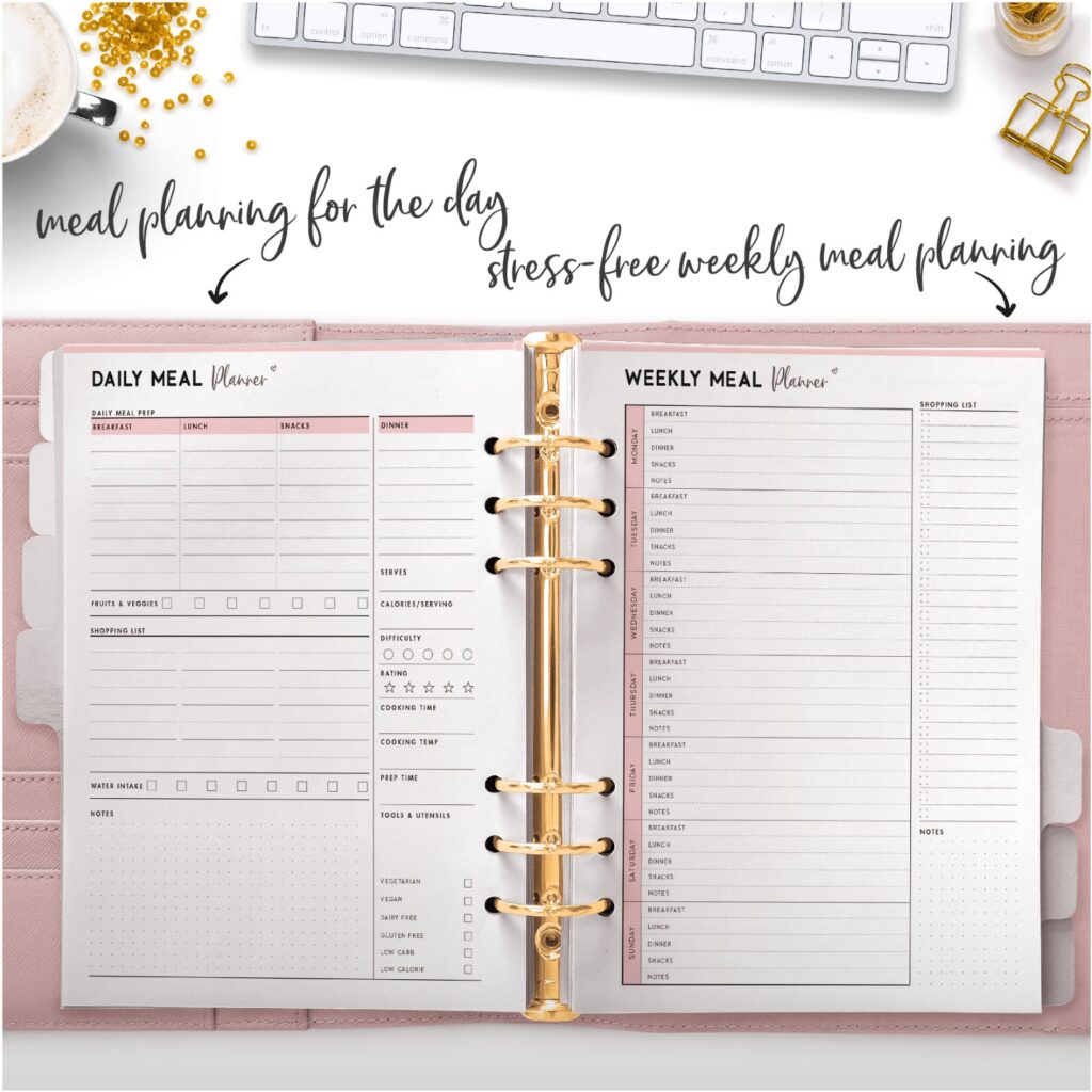 Meal Planner Bundle - World of Printables