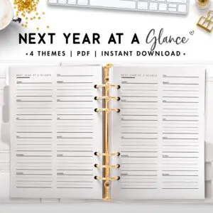 next year at a glance - classic