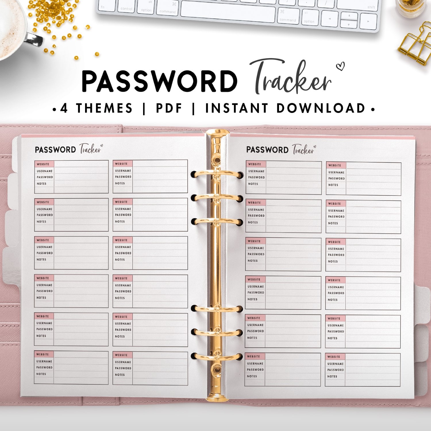 Password Tracker World Of Printables