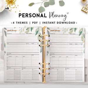 personal planning - botanical