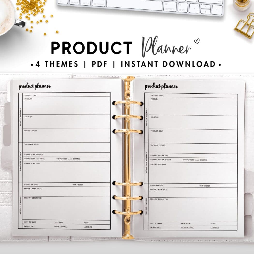 product planner - cursive