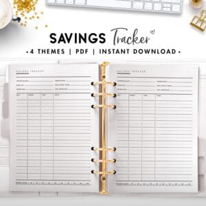 savings tracker - classic