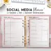 social media planner - soft