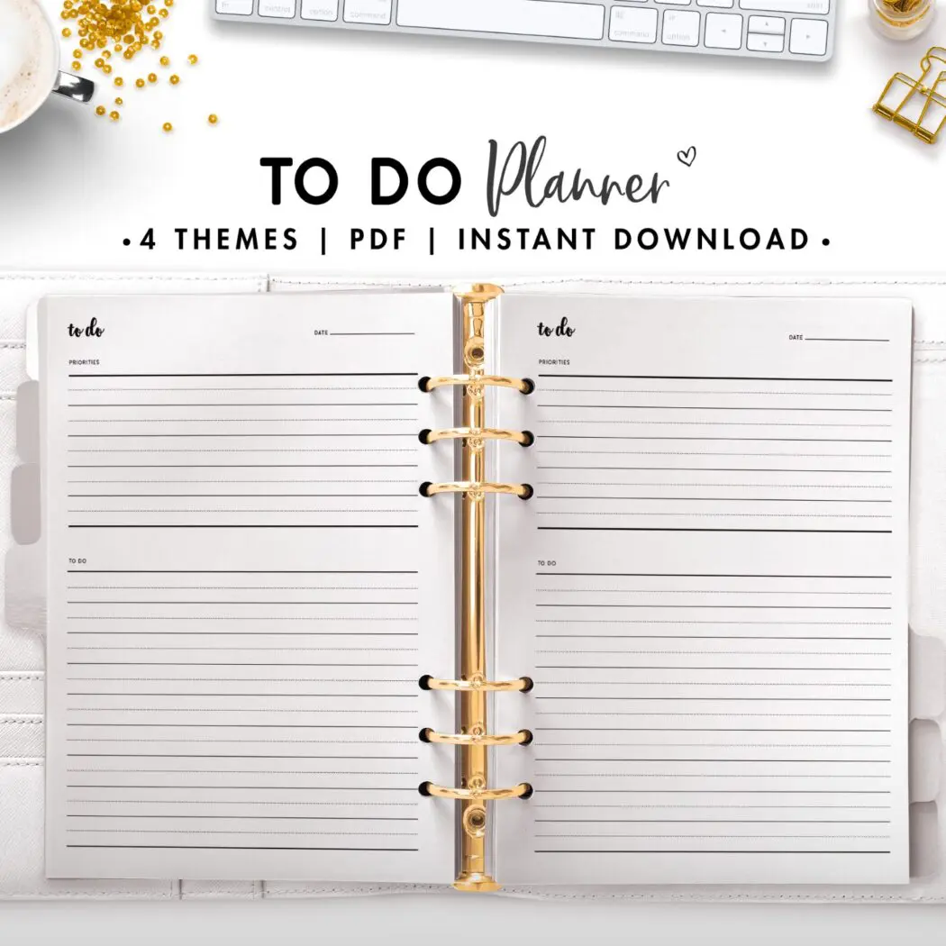 to do planner - cursive
