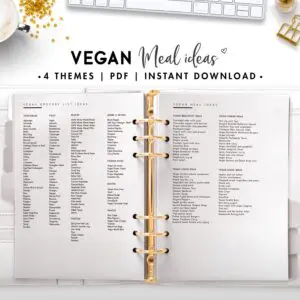 vegan meal ideas - classic