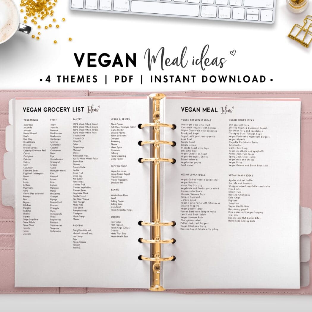 vegan meal ideas - soft