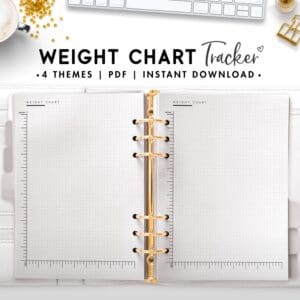 weight chart tracker - chart