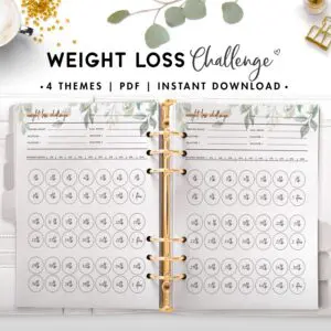 weight loss challenge - botanical