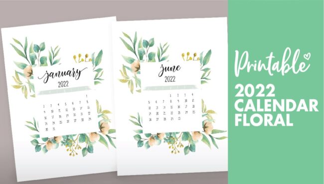 2022 calendar