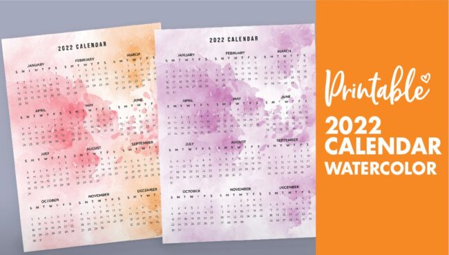 2022 printable calendar one page - calendar 2022
