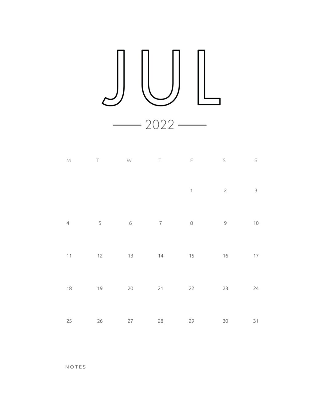 Free 2022 Wall Calendar World of Printables
