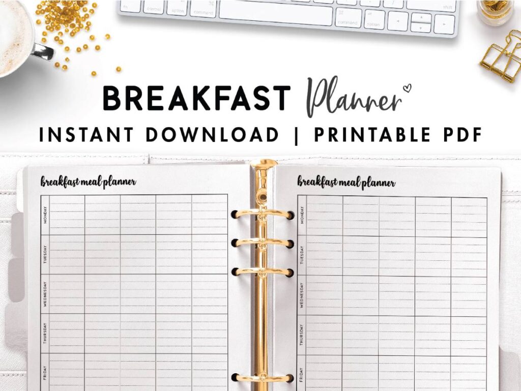 breakfast planner