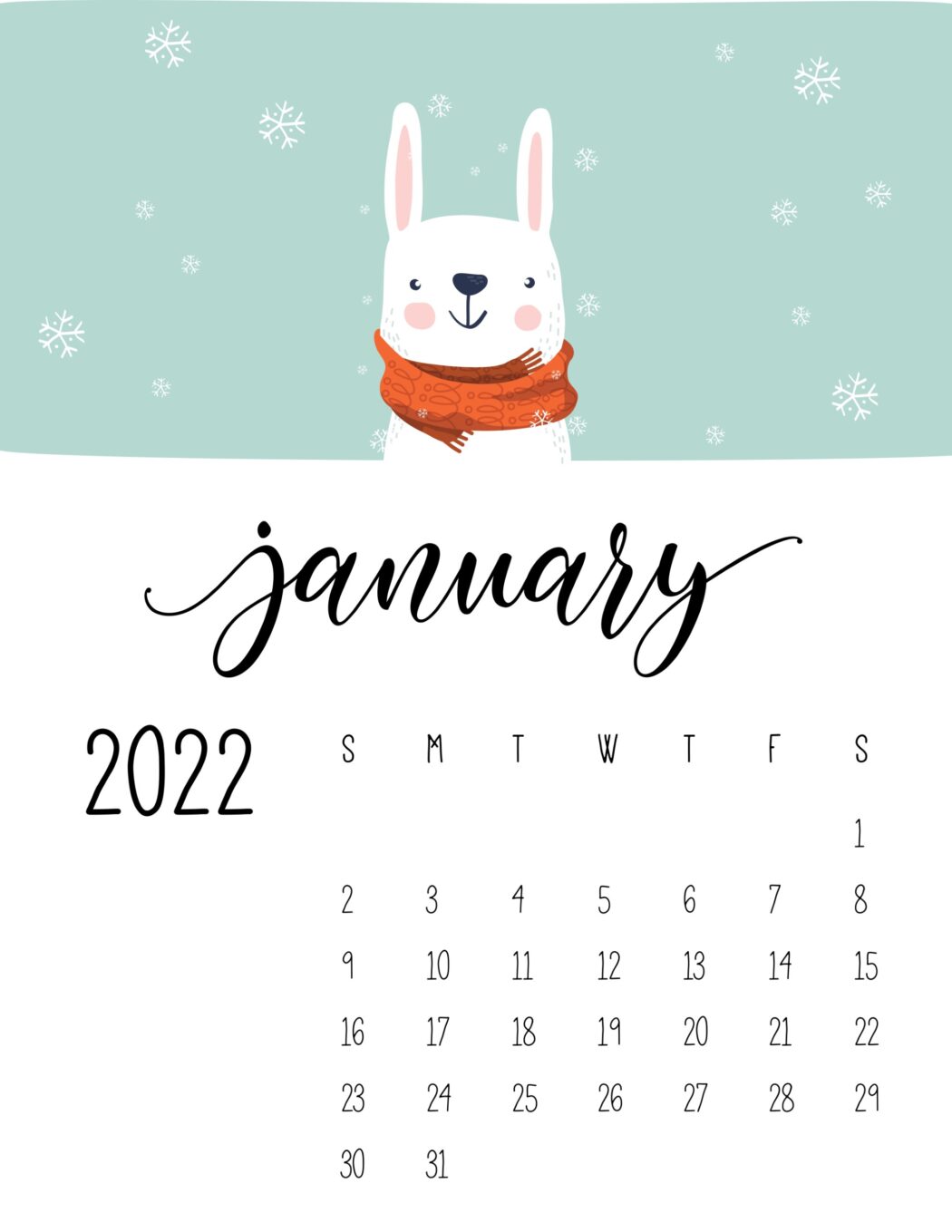 Childrens Calendar 2022 Printable World of Printables