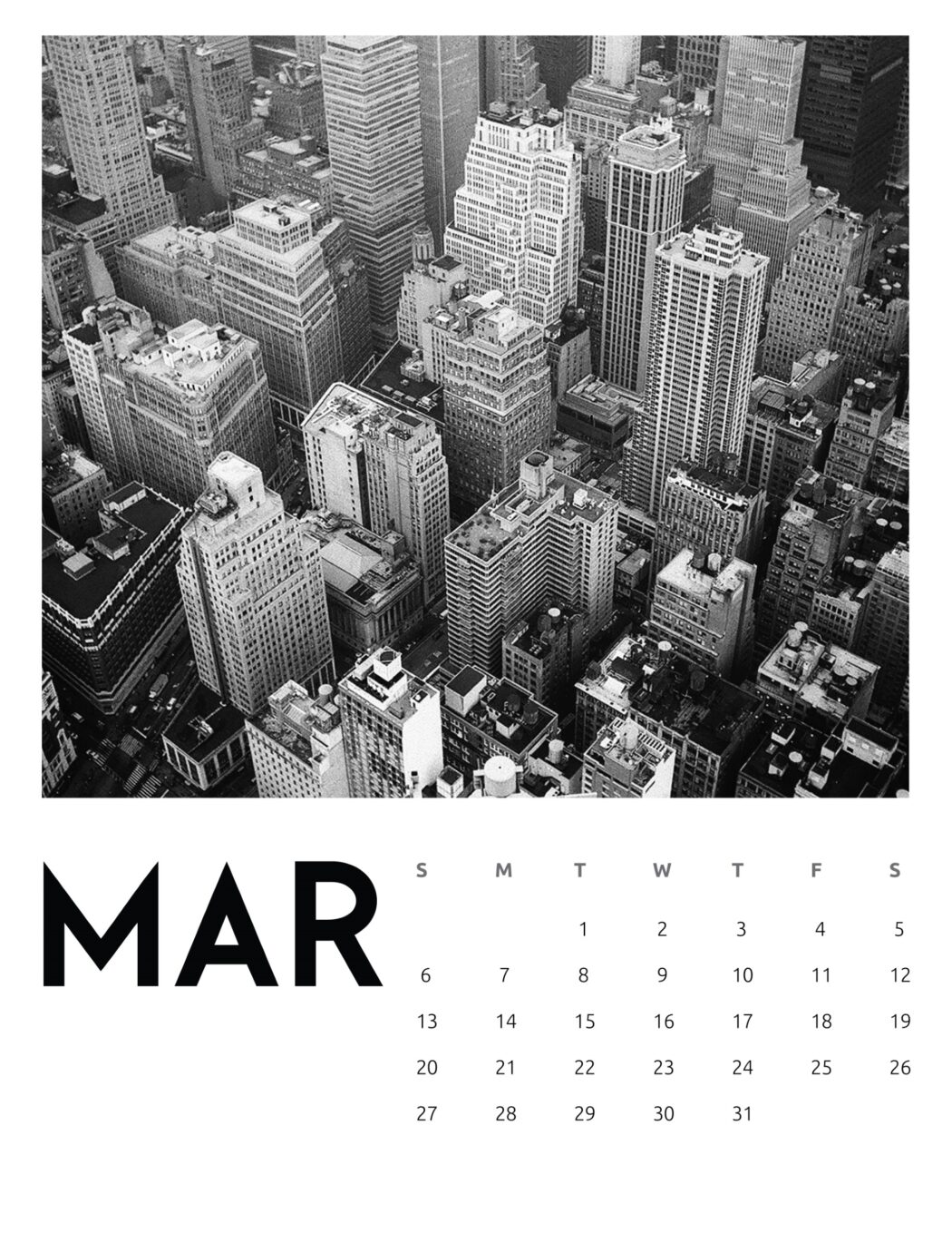 Creative Photo Calendar 2022 World of Printables