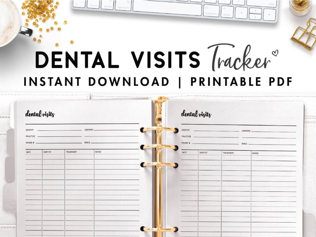 dental record keeping template