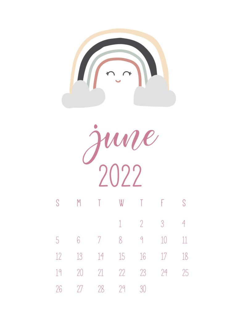 Free Printable June 2022 Calendars - 100'S Of Styles - All Free!