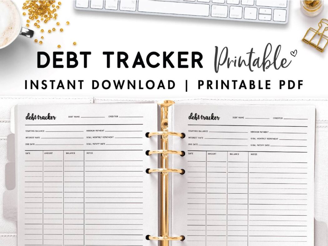 Free Printable Debt Free Charts Pdf