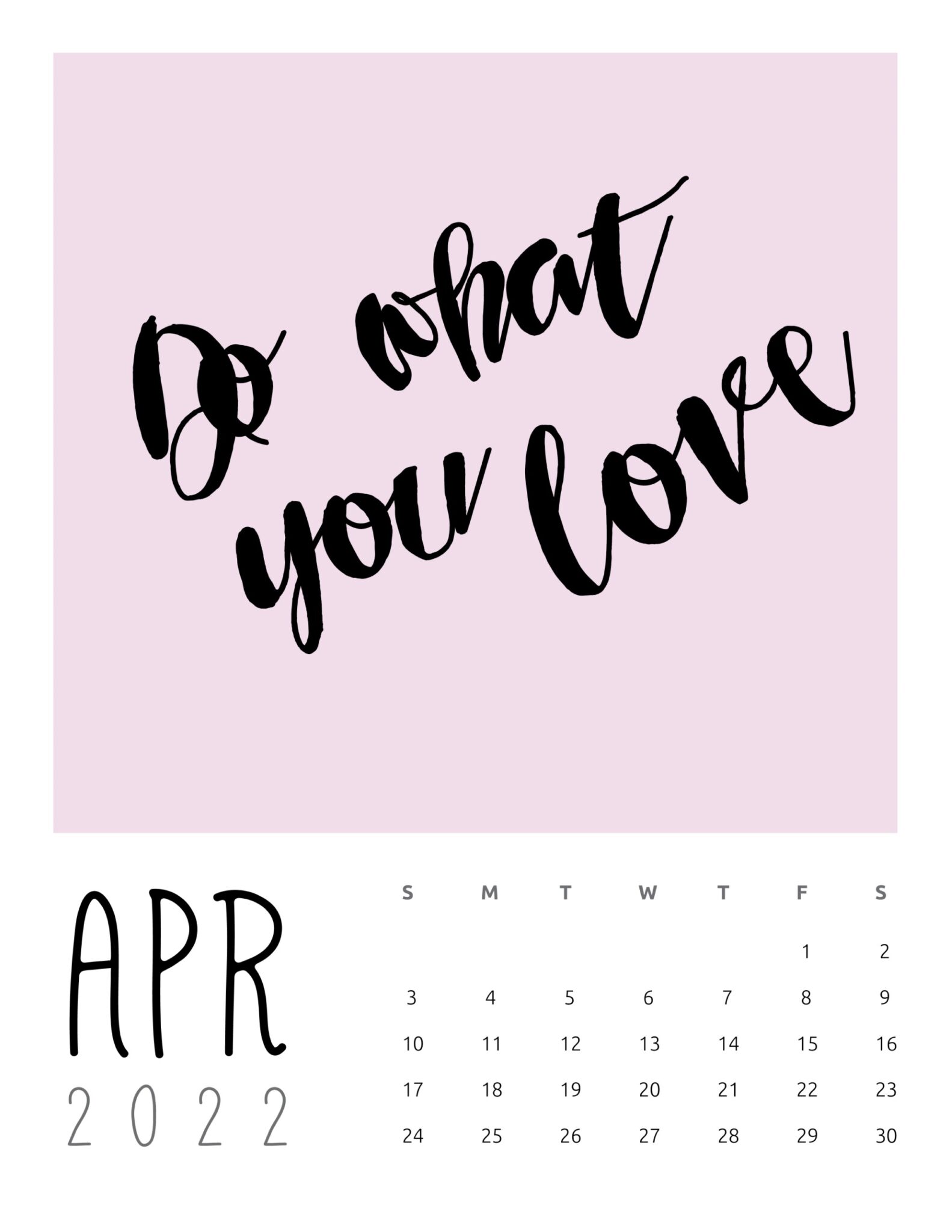 Inspirational Quotes Calendar 2022 World of Printables