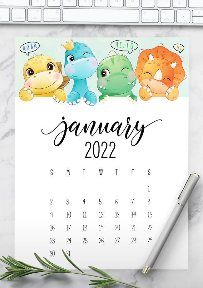 Cute Free Printable Calendar Printable World Holiday - vrogue.co