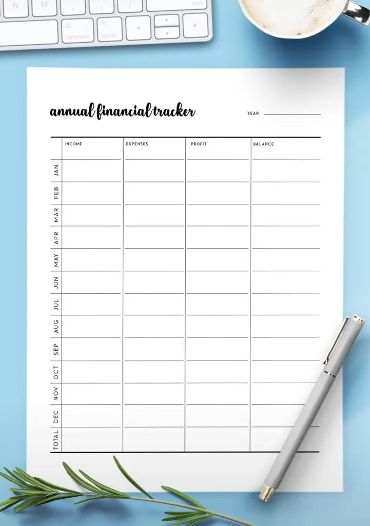 business budget template