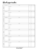 Download Free Printable Blood Sugar Log Chart PDF - World of Printables