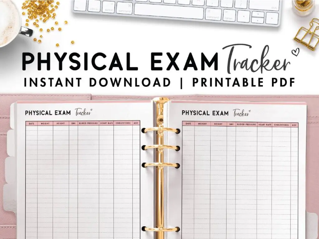 physical exam tracker