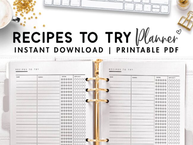 recipes to try